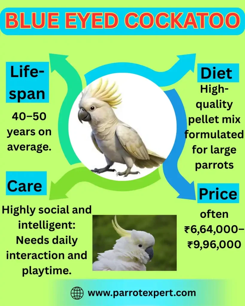 Blue Eyed Cockatoo Breed
