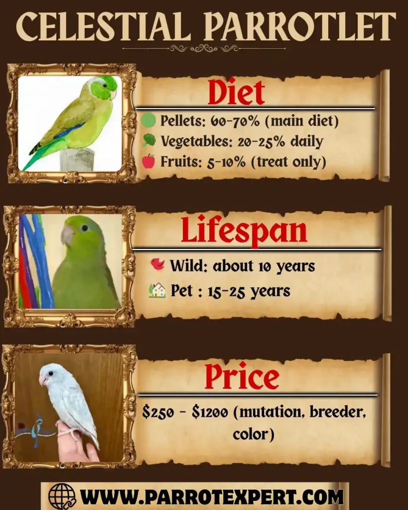 Celestial Parrotlet 
